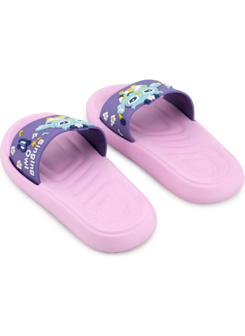 Gezer - Summer Girl's Eva Suitable for Wet Floor Bathroom Pool Beach Slippers - Image 1