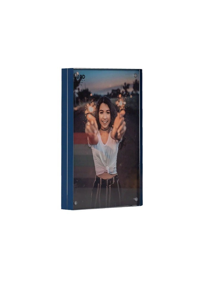 Magnet Frame – 5 x 7 Photo Frame – Indigo