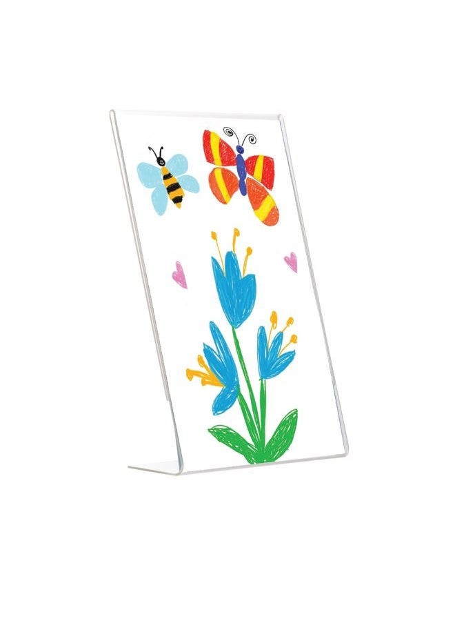 SNAP 5x7 Clear Acrylic Self Standing Frame, Set of 12 - Image 4