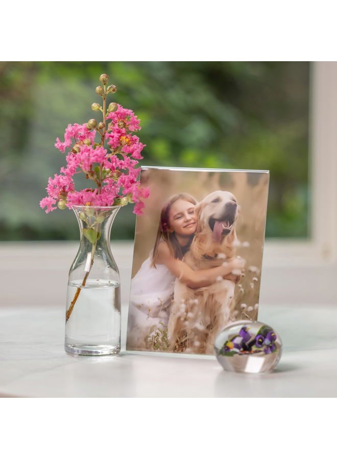 SNAP 5x7 Clear Acrylic Self Standing Frame, Set of 12 - Image 2