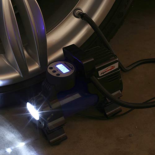 EPAuto مضخة هواء محمولة 12 فولت من EPAuto، مضخة إطارات رقمية - Image 4