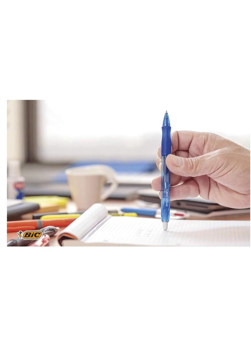 Bic 12 قطعة قلم حبر جل جيلوسيتي 0.7 مم حبر أزرق - Image 4
