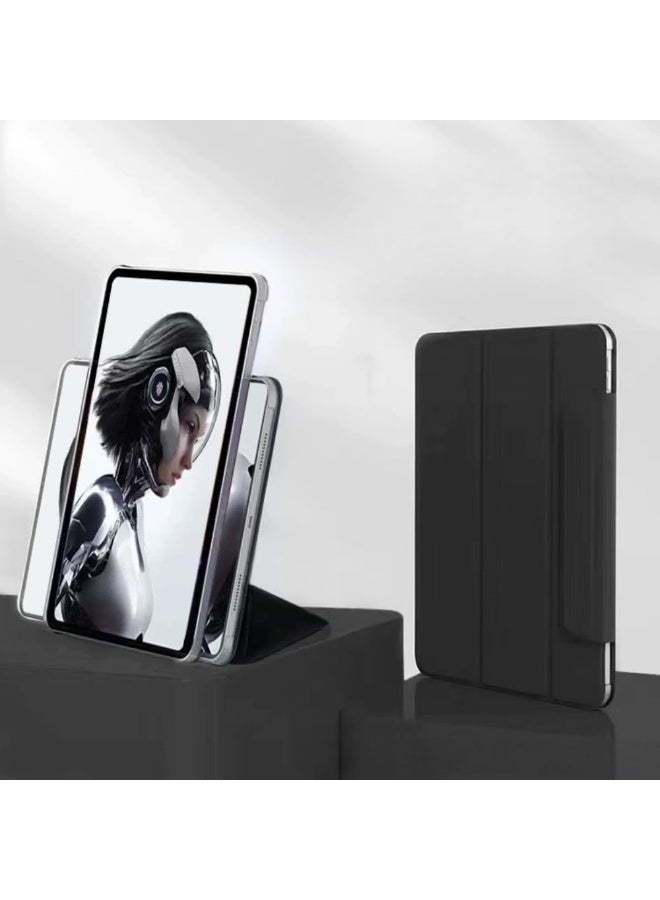 عام غطاء مغناطيسي متوافق مع تابلت الألعاب زدتي نوبيا ريد ماجيك 3 برو 9.06 بوصة (2025) - غطاء صلب من PC مقاوم للانثناء ثنائي الجوانب قابل للفصل مع حامل - Image 1