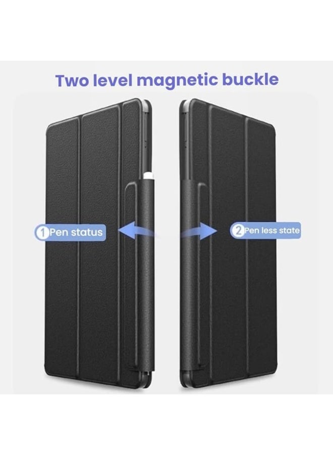 عام غطاء مغناطيسي متوافق مع تابلت الألعاب زدتي نوبيا ريد ماجيك 3 برو 9.06 بوصة (2025) - غطاء صلب من PC مقاوم للانثناء ثنائي الجوانب قابل للفصل مع حامل - Image 4