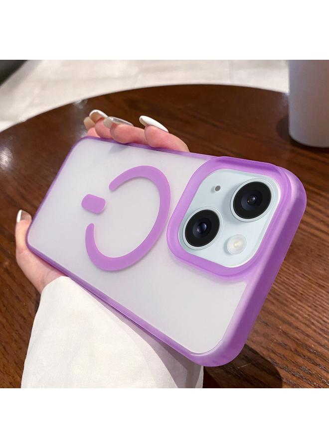 S-TOP Case For iPhone 15 Plus Dual-Side Frosted MagSafe Clear Phone Case - Image 1