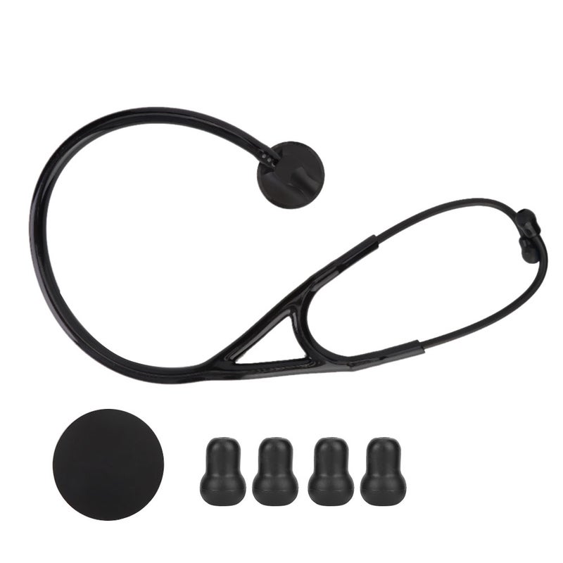 Professional Cardiology Stethoscope Zinc Alloy Heart Lung Detection Echoscope Health Care Tool - Image 1