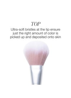 RMS Beauty RMS Beauty Skin2Skin Powder Blush Brush - Face Brush, Blush Loose Powder Brush, Pressed Powder Brush & Blush Brush, Makeup Accessories, Makeup Brushes  - Image 4