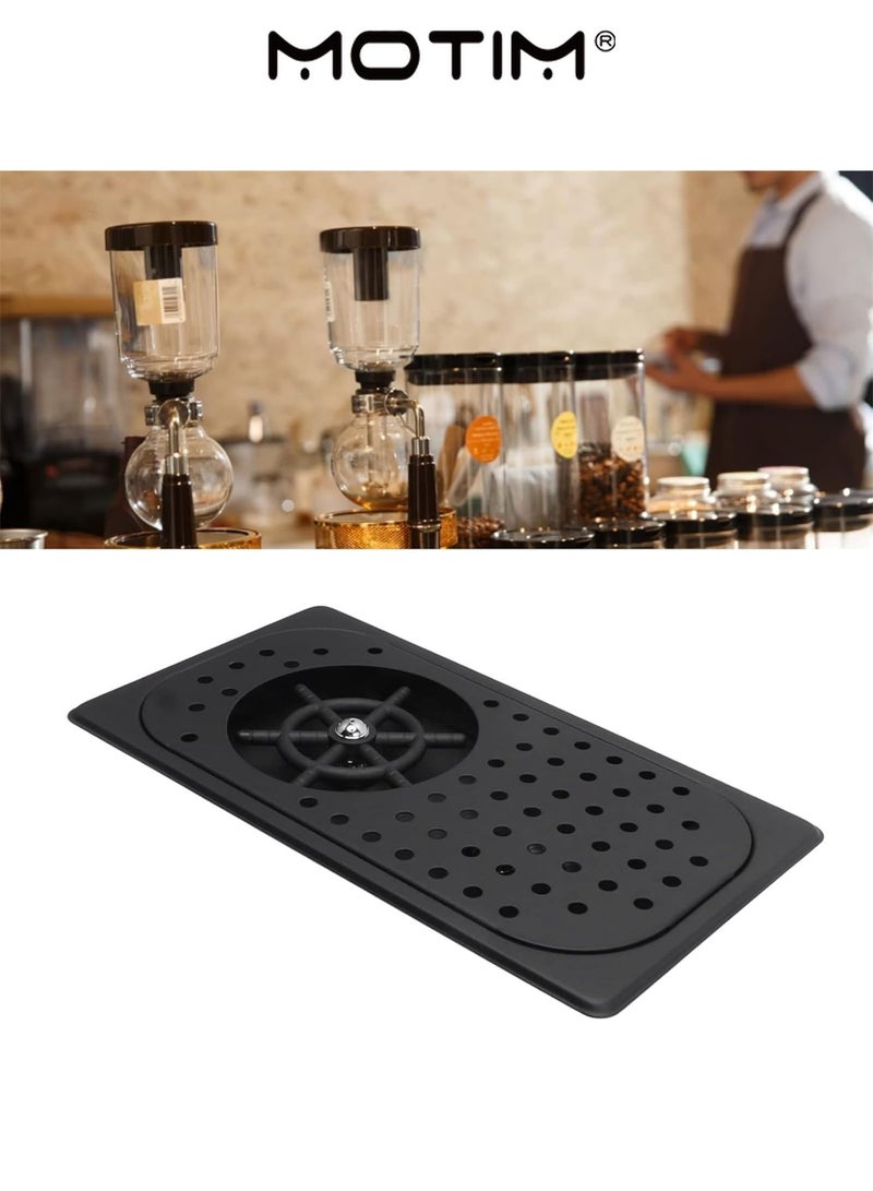 موتيم غسالة الزجاج الشطاف 304 غسالة كأس إبريق من الفولاذ المقاوم للصدأ بضغط عال مع معدات غسيل صينية التصريف والتنقيط لبار المقهى - Image 3