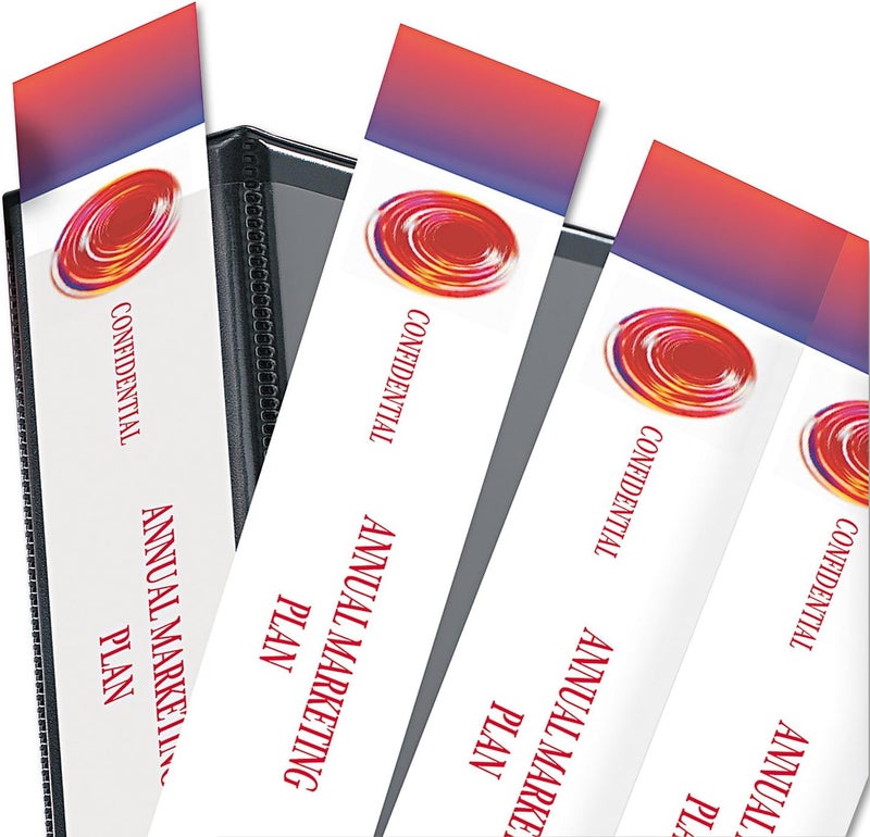 AVERY 2-Inch Binder Spine Inserts, Laser/Inkjet, White, 20 Inserts/Pack (89107) - Image 2