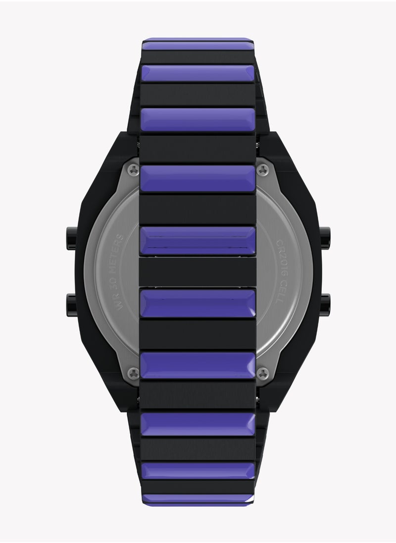 TIMEX Timex Men's Black Stainless Steel Watch | TW2Y19500  - Image 3