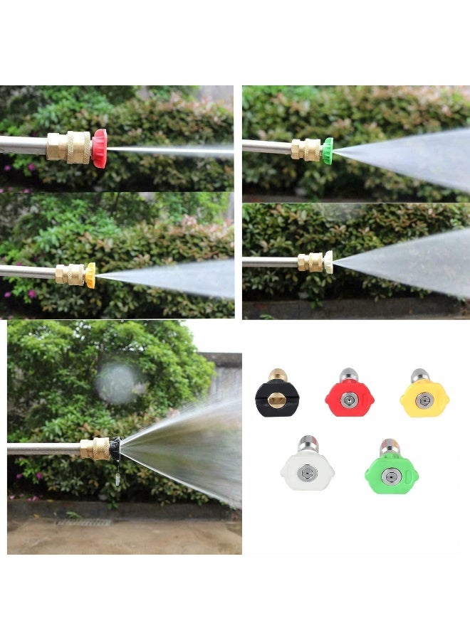 HAOWUJIN 5-Pack Pressure Washer Nozzle Tips  - Image 5