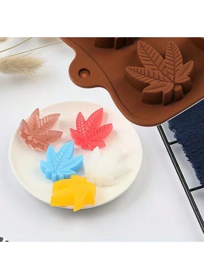 8-Cavity Non-Stick Silicone Mold for Chocolate, Candy, Jelly, Fondant, Ice Cubes and Soap – Food Grade Flexible Silicone Baking Mold, Reusable, Easy Release, Microwave, Oven, Freezer & Dishwasher Safe - Image 4