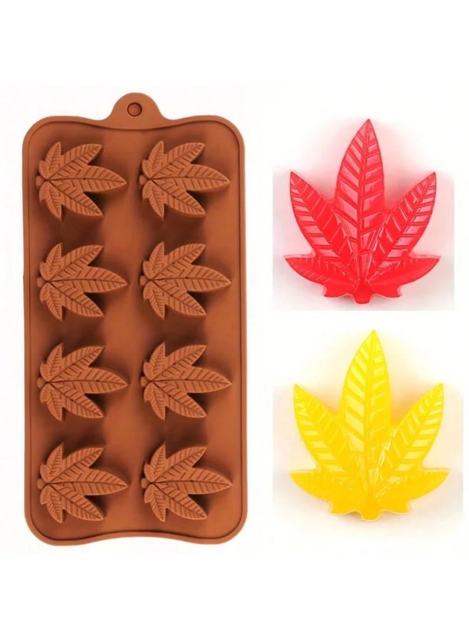 8-Cavity Non-Stick Silicone Mold for Chocolate, Candy, Jelly, Fondant, Ice Cubes and Soap – Food Grade Flexible Silicone Baking Mold, Reusable, Easy Release, Microwave, Oven, Freezer & Dishwasher Safe - Image 3