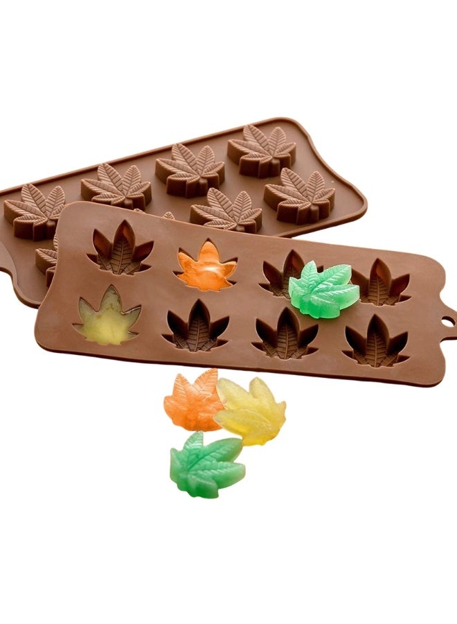8-Cavity Non-Stick Silicone Mold for Chocolate, Candy, Jelly, Fondant, Ice Cubes and Soap – Food Grade Flexible Silicone Baking Mold, Reusable, Easy Release, Microwave, Oven, Freezer & Dishwasher Safe - Image 1