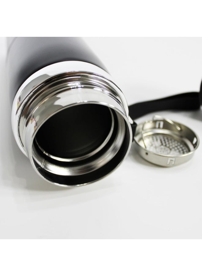 DENX DX2056 1000ml Stainless Steel Vacuum Insulated Water Bottle, Hot & Cold Thermos Flask with Tea Infuser, Double Wall Leakproof Reusable Bottle for Office, Gym, Travel & Outdoor Use - Image 4