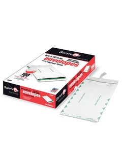 Quality Park Survivor R1530 Tyvek Usps First Class Mailer 9 1/2 X 12 1/2 White (Box Of 100)  - Image 1