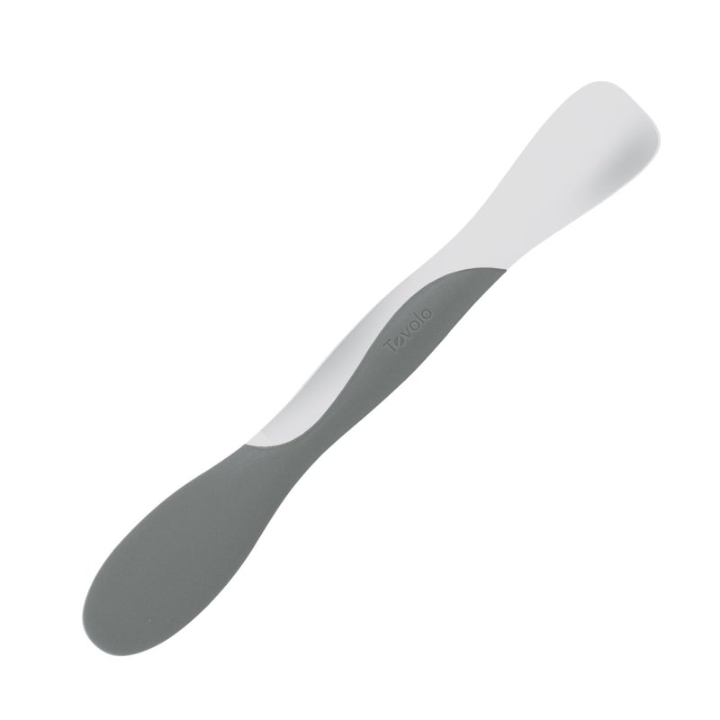 Tovolo Tool for Kitchen Meal Prep to Scoop Spread Slice and ScrapeWhiteGray