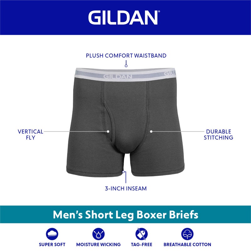 Gildan شورتات داخلية للرجال من جيلدان، عبوة متعددة - Image 2