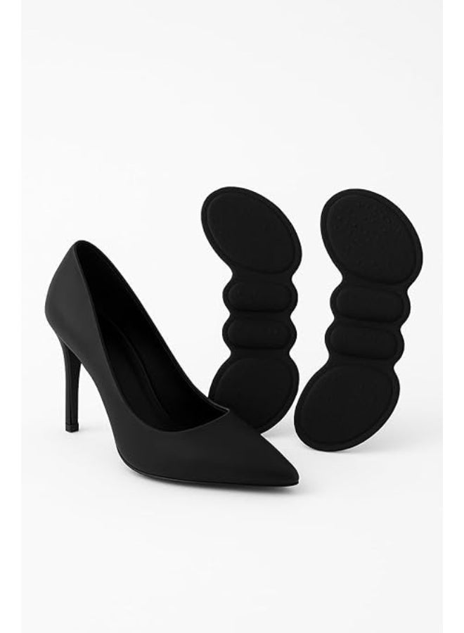 1 Pair (2 Pieces) Premium Silicone Heel Grips – Butterfly Design – Anti-Blister Pads for High Heels - Image 1