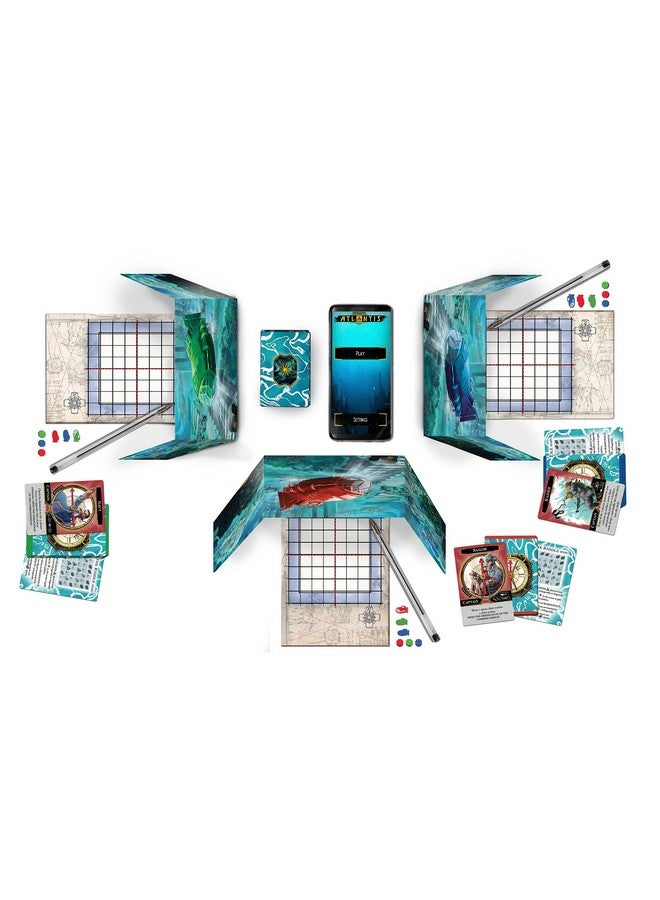 Synapses Games | Finding Atlantis | Exploration & Deduction Game | Digital App Companion | 1 to 4 Players | 45 Minutes | Ages 14+ - Image 3