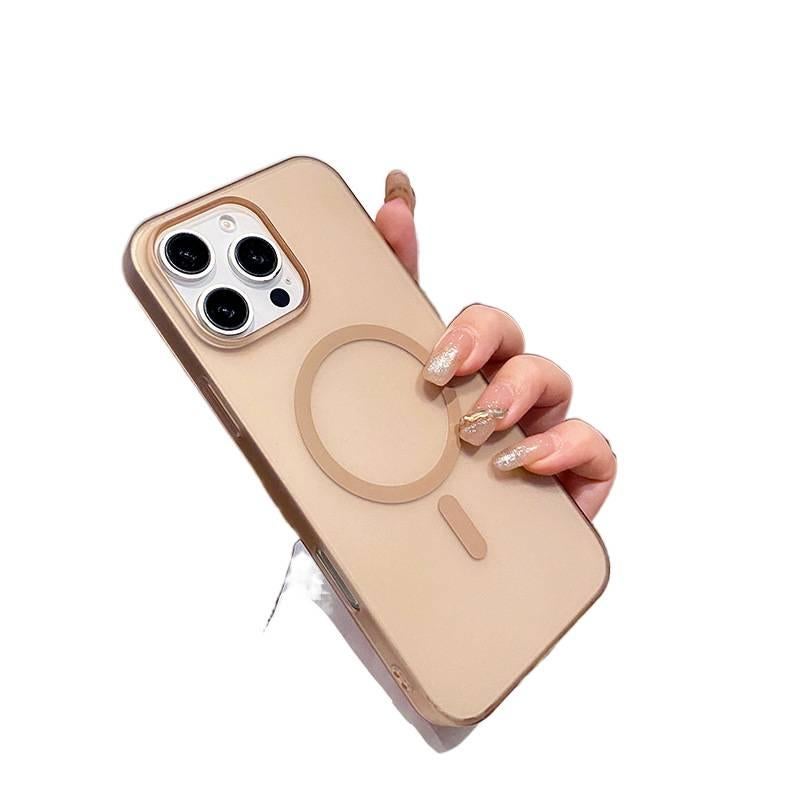 غطاء MagSafe | Desert Gold PC | حماية من السقوط | مغناطيس قوي | مقاوم للصدمات لـ iPhone 17 / 17 Air / 17 Pro / 17 Pro Max - Image 1