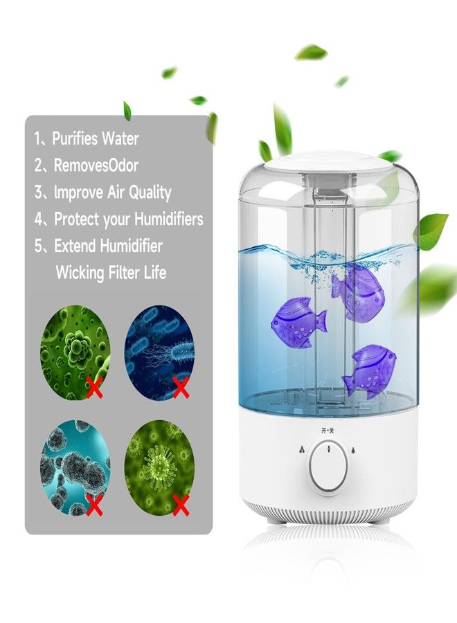 Raipoment Humidifier Tank Cleaner, Raipoment 10PCS Universal Humidifier filters fish Compatible with Drop,Droplet, Warm&Cool Mist Humidifiers,Fish Tank[Keep The Water Clean] - Image 4