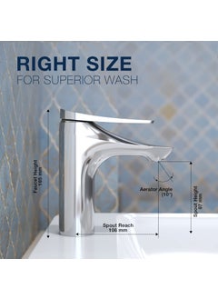 Kohler Kohler 27479IN-4ND-CP Fore Arc Brass Single Control lav Faucet Without Drain, Chrome Finish  - Image 4