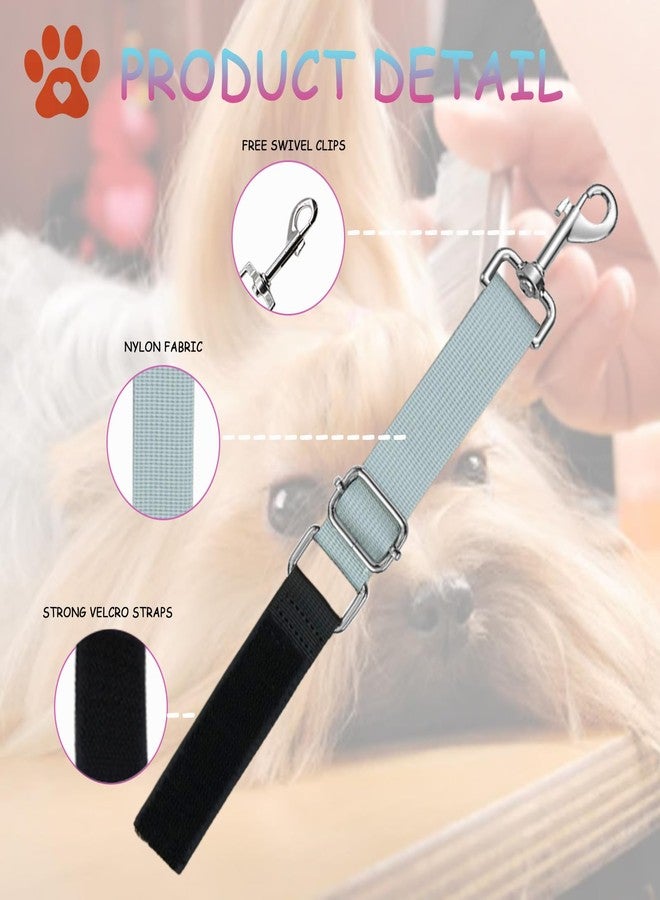 CUTEABC Pet Dog Grooming Arm Extender, 2 Pcs Stable Grooming Arm Accessories,Extension Strap Groomers Helper Grooming Loop,Waterproof Dog Grooming Leash Extension for Dog Bathing Grooming Trimming… - Image 3