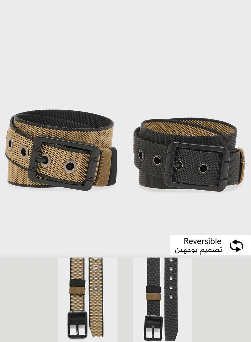 سفنتي فايف Reversible Casual Belt