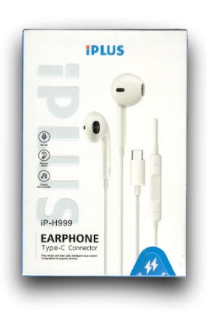 آي بلس سماعات أذن ستيريو iPlus iP-H999 المريحة مع ميكروفون مدمج وتقنية تقليل الضوضاء وملاءمة مريحة للاستخدام اليومي - Image 2