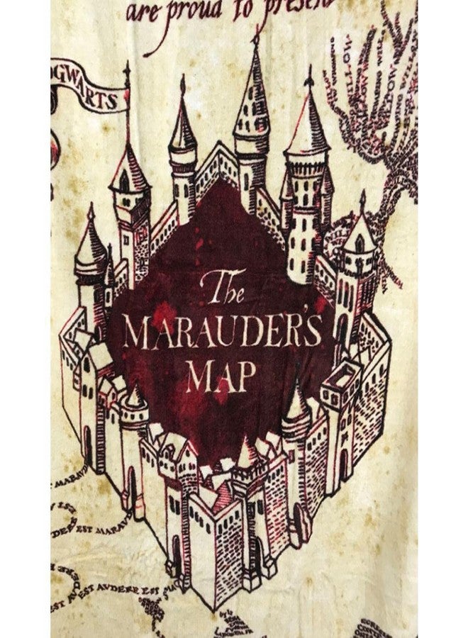 Harry Potter Marauder's Map 29x59 Beach Towel - Image 2