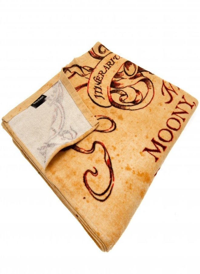 Harry Potter Marauder's Map 29x59 Beach Towel - Image 3