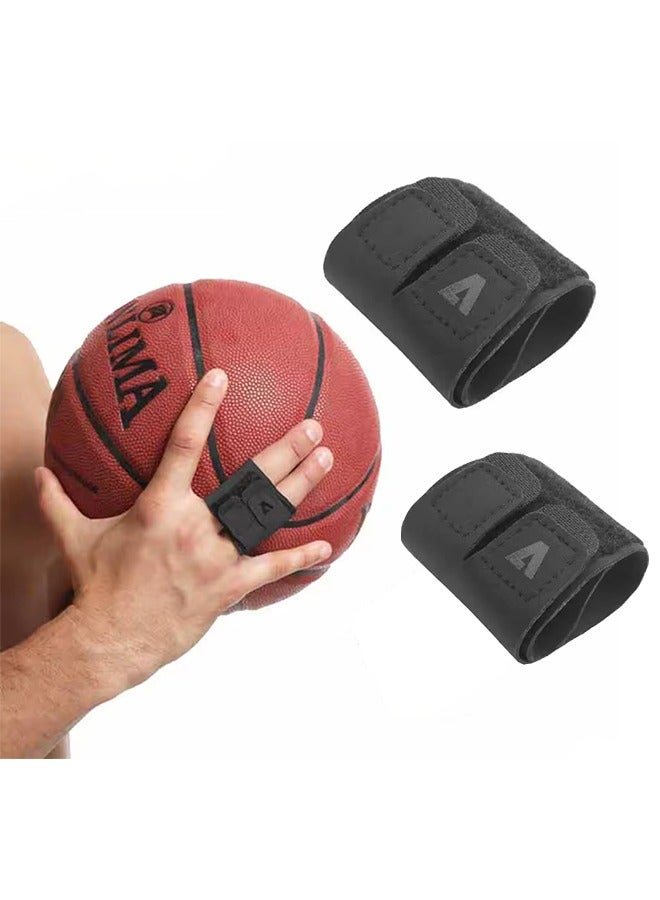 2 قطع جبائر الأصابع، دعامة أصابع قابلة للتعديل لإصابات الرياضة وتخفيف آلام التهاب المفاصل، مستقيم أصابع مع دعم حزام لاثنين من الأصابع. - Image 1