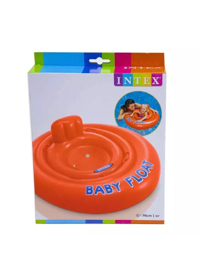 Intex Baby Float, Baby Swimming Seat, Swimming Aid Size 76cm- Red - Image 2