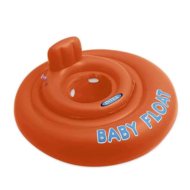 Intex Baby Float, Baby Swimming Seat, Swimming Aid Size 76cm- Red - Image 1