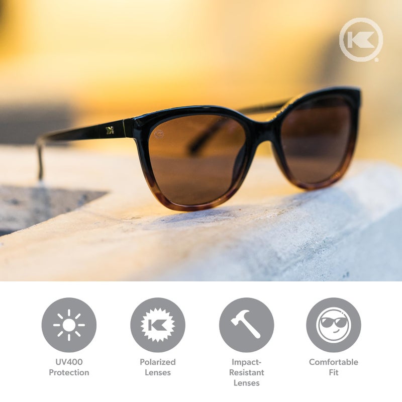 Knockaround Deja Views Polarized Cat Eye Sunglasses for Women & Men - Trendy Sunglasses - UV400 Protection - Image 2