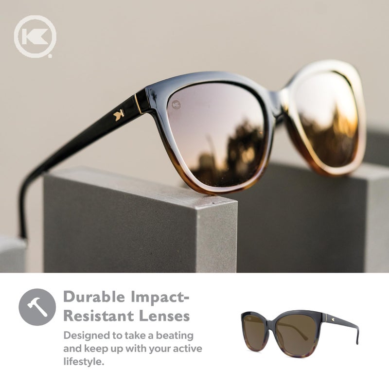 Knockaround Deja Views Polarized Cat Eye Sunglasses for Women & Men - Trendy Sunglasses - UV400 Protection - Image 5
