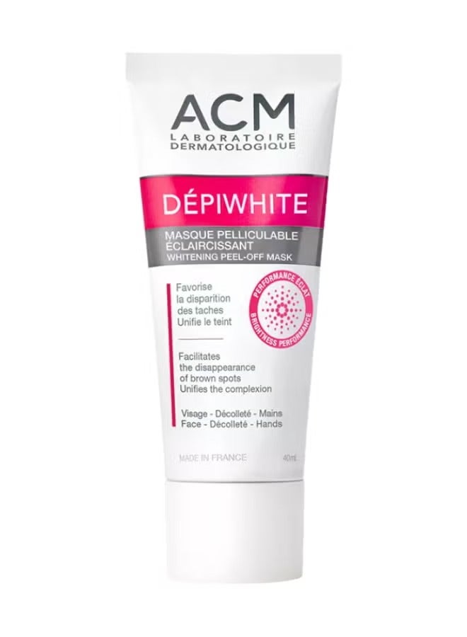 Depiwhite Whitening Peel Off Mask, 40ml