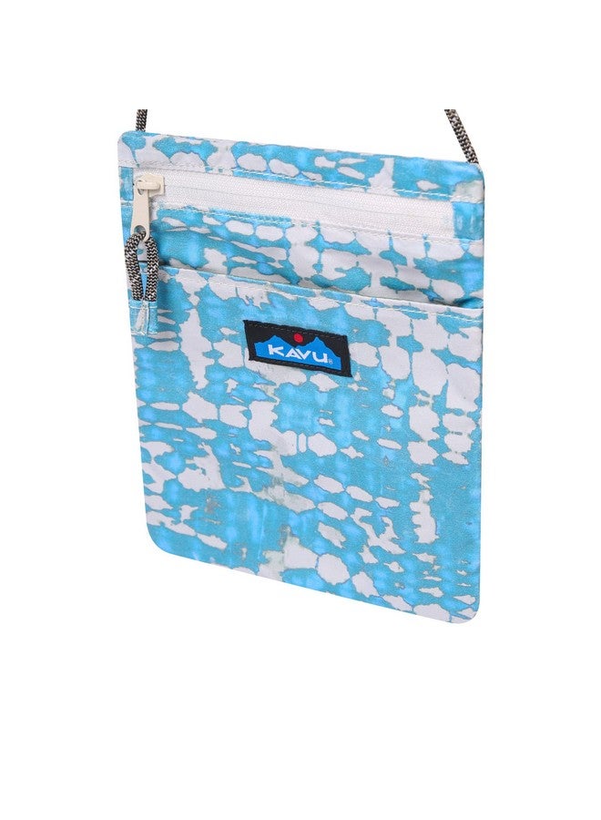 KAVU Summerland Pouch Passport Crossbody Rope Sling Ripple Tie Dye - Image 5