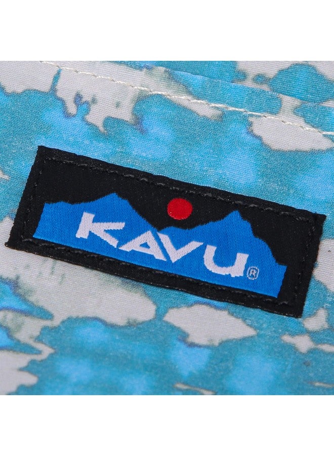 KAVU Summerland Pouch Passport Crossbody Rope Sling Ripple Tie Dye - Image 4