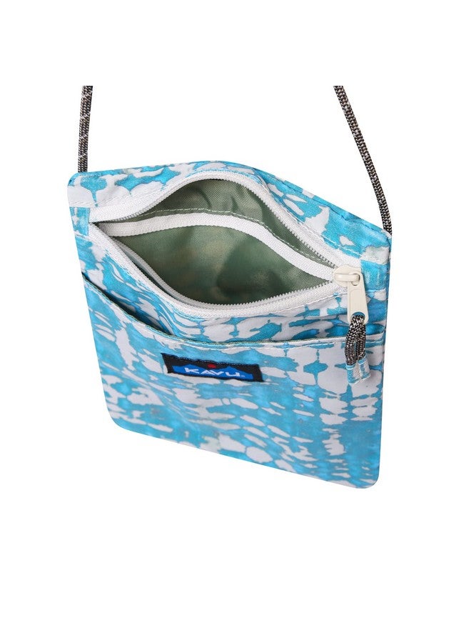 KAVU Summerland Pouch Passport Crossbody Rope Sling Ripple Tie Dye - Image 3