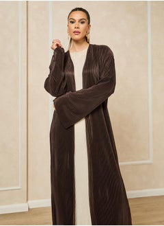 Styli Plisse Regular Fit Midi Kimono  - Image 3