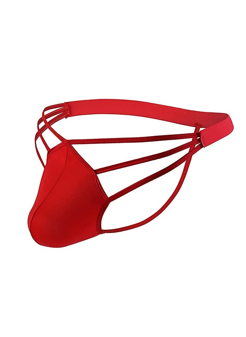 KASTWAVE - Mens Low Rise Thongs Briefs Jockstrap Mens Swimwear Underwear G-String Male - Image 1