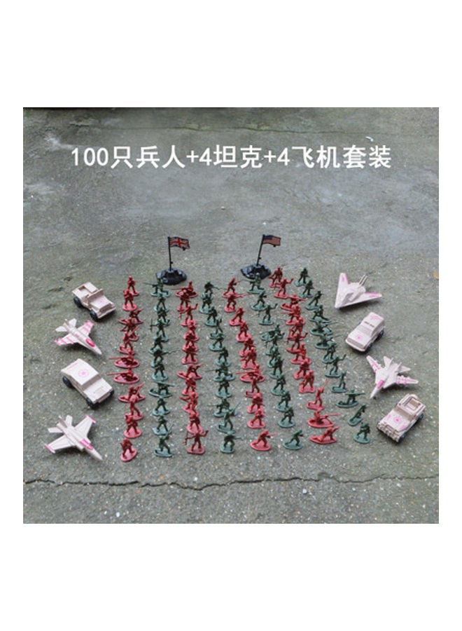 NIBEMINENT 110-Piece Military Model Set - Image 1