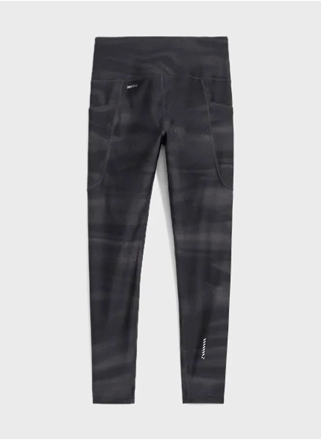 بوما Running Velocity All Over Printed Tights