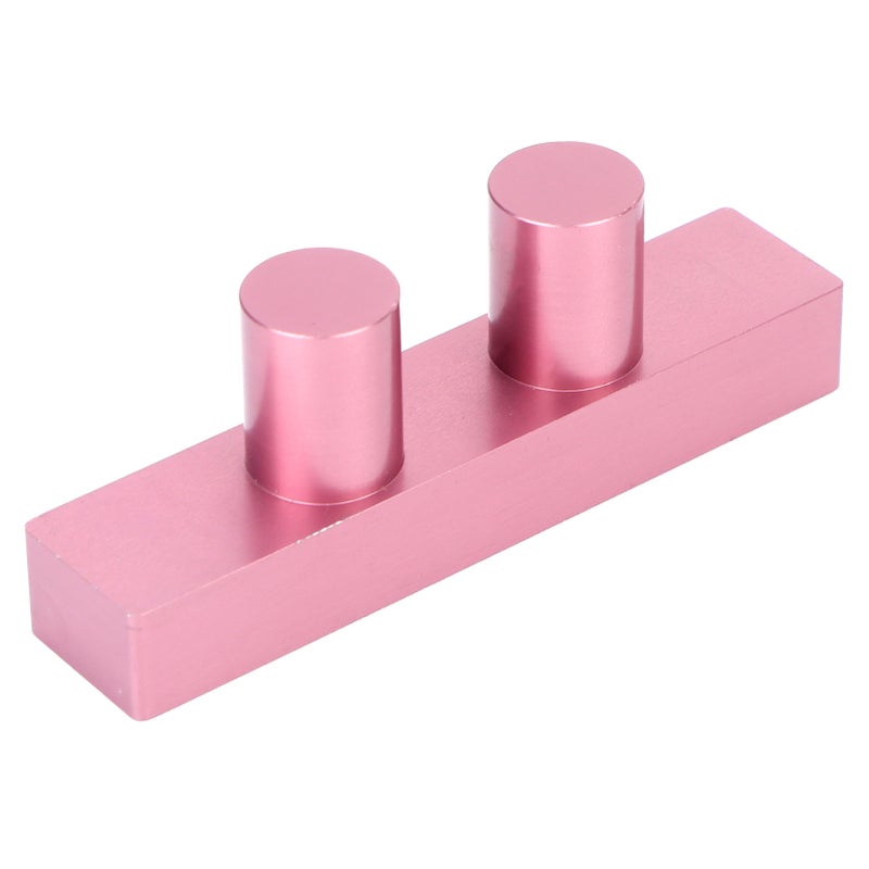 DIY Lipstick Mold 2 Hole Aluminum Multipurpose Lip Gloss Balm Fill Maker for Makeup - Image 1