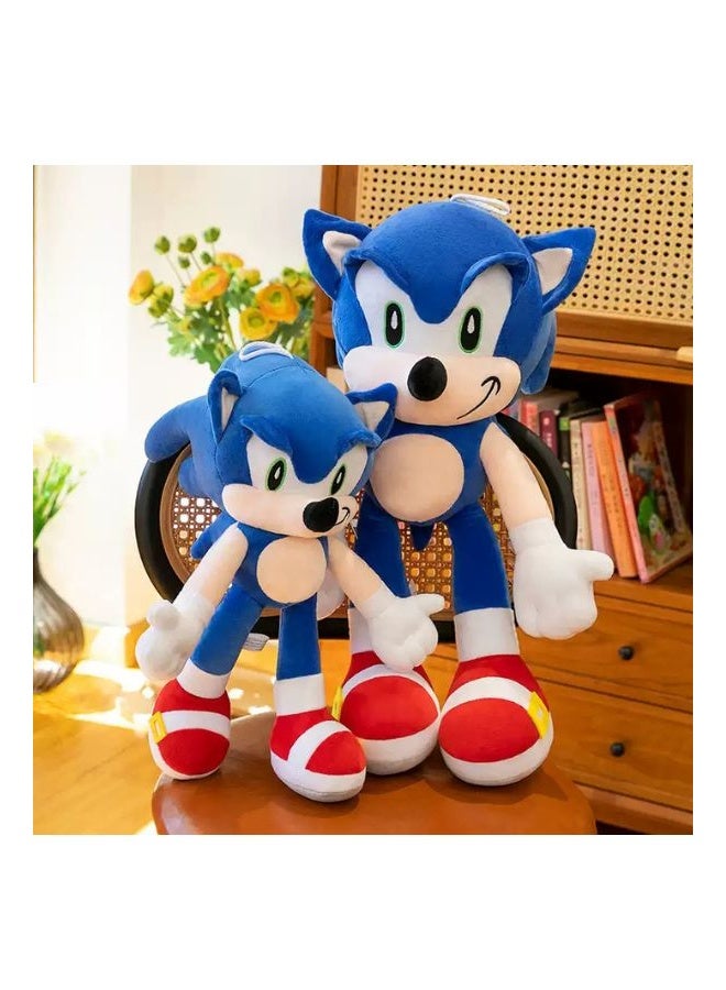 Sega Sonic The Hedgehog Classic Blue Plush Toy – Soft Stuffed Cartoon Doll for Kids & Fans - Image 3