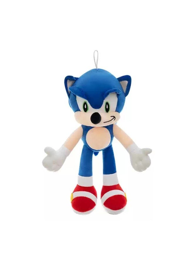 Sega Sonic The Hedgehog Classic Blue Plush Toy – Soft Stuffed Cartoon Doll for Kids & Fans - Image 1