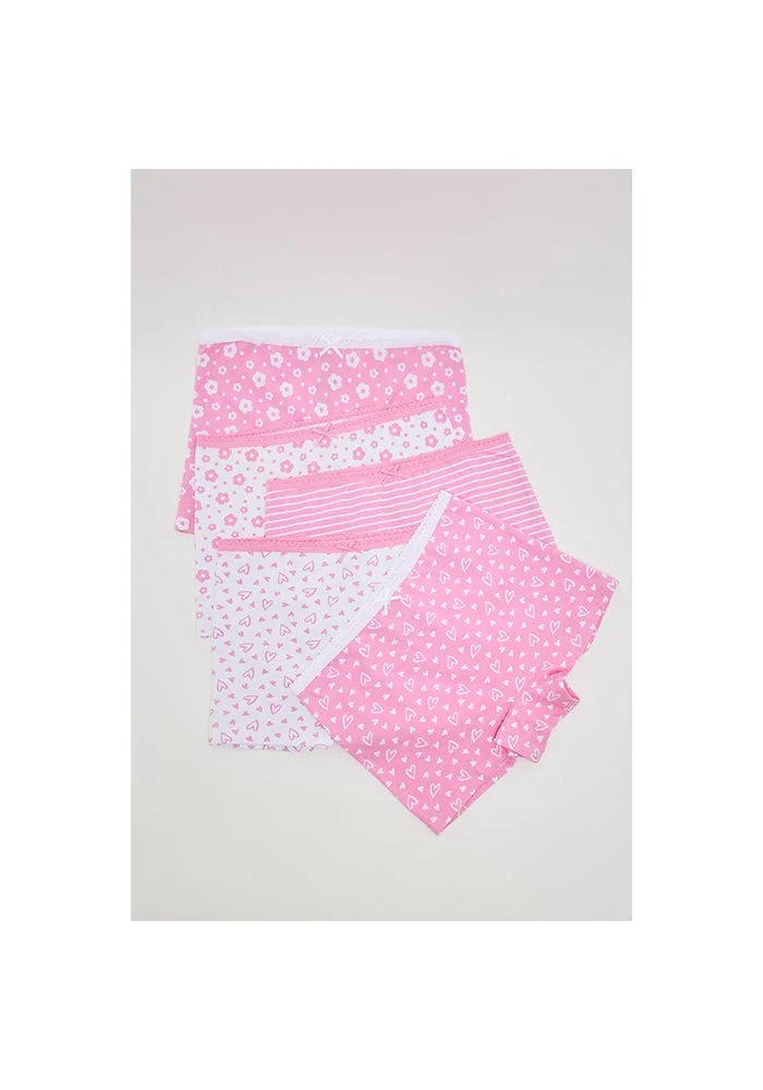 أر أند بي 5 Pack Printed Boyshorts