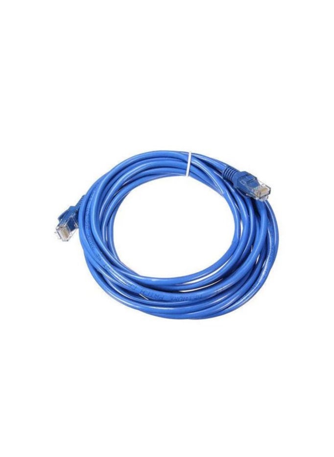 Generic - 20 Meter Internet Cable Blue Patch Pc RJ45 Cat5e Ethernet Network Lan - Image 1